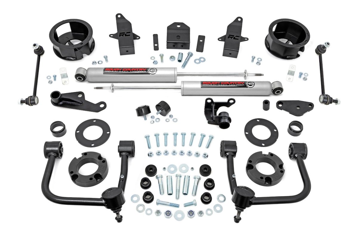 Toyota Tacoma Suspension Lift Kit - Front + Rear - Rough Country - 3.5 Inch Lift Kit | N3 - '24-'25